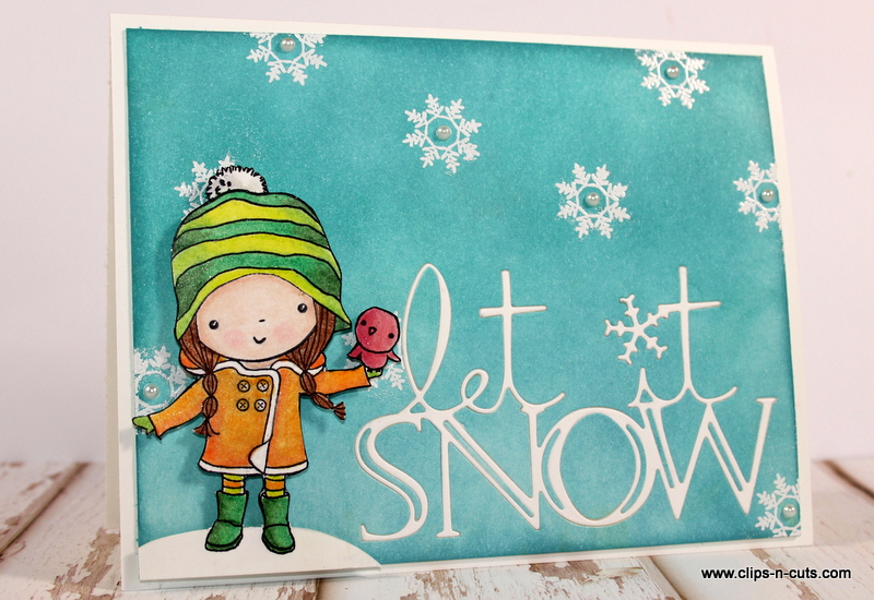 let it snow card