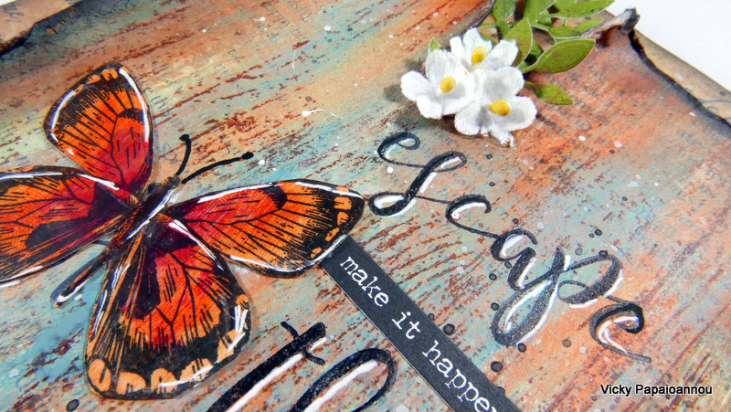 art journal butterflies