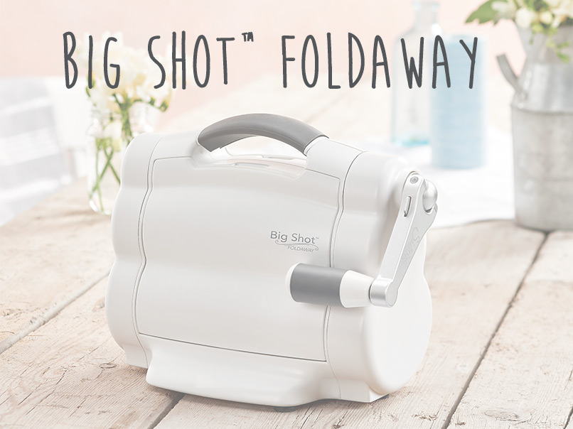 New Sizzix Big Shot foldaway