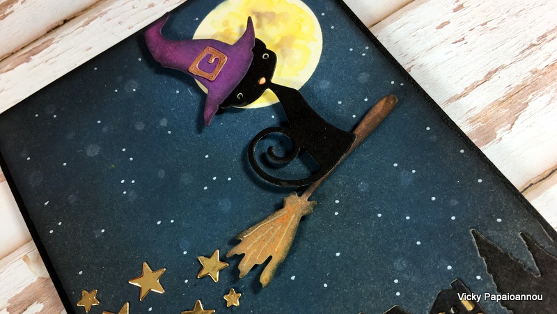 halloween card sizzix