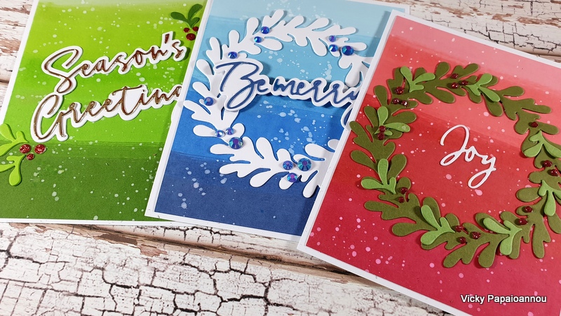 ombre cards