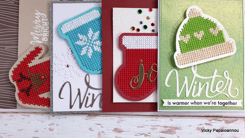 Stitchable Festive Gift Tags - DMC