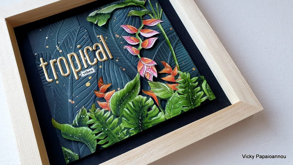 shadow box tropical