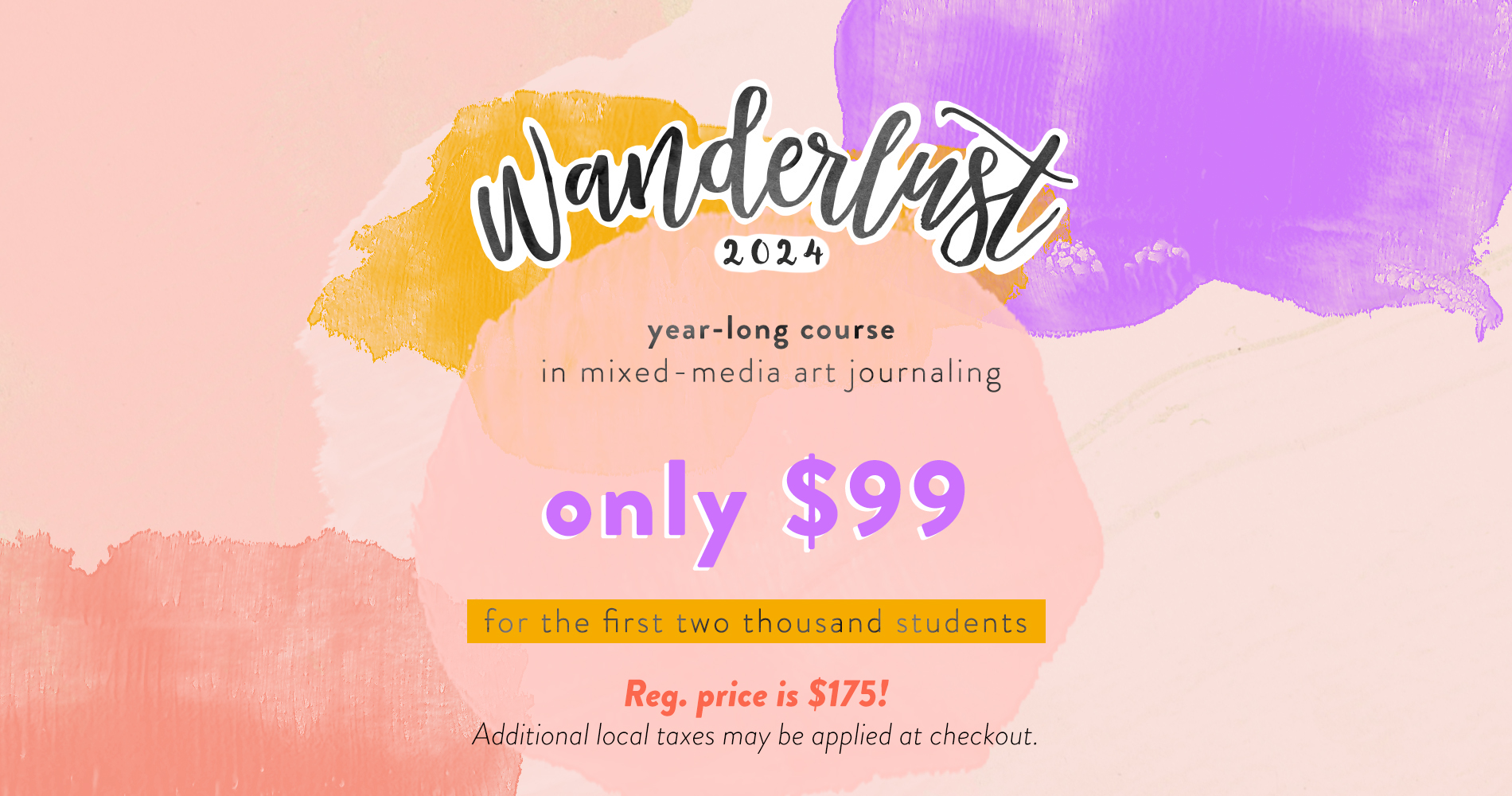 Wanderlust 2024 early bird registration now open !!! Vicky Papaioannou