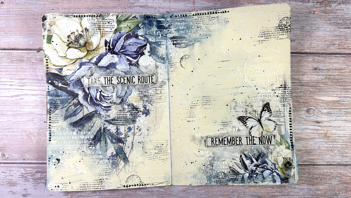 Mixed Media Tuesday + Announcements on Classes | Vicky Papaioannou